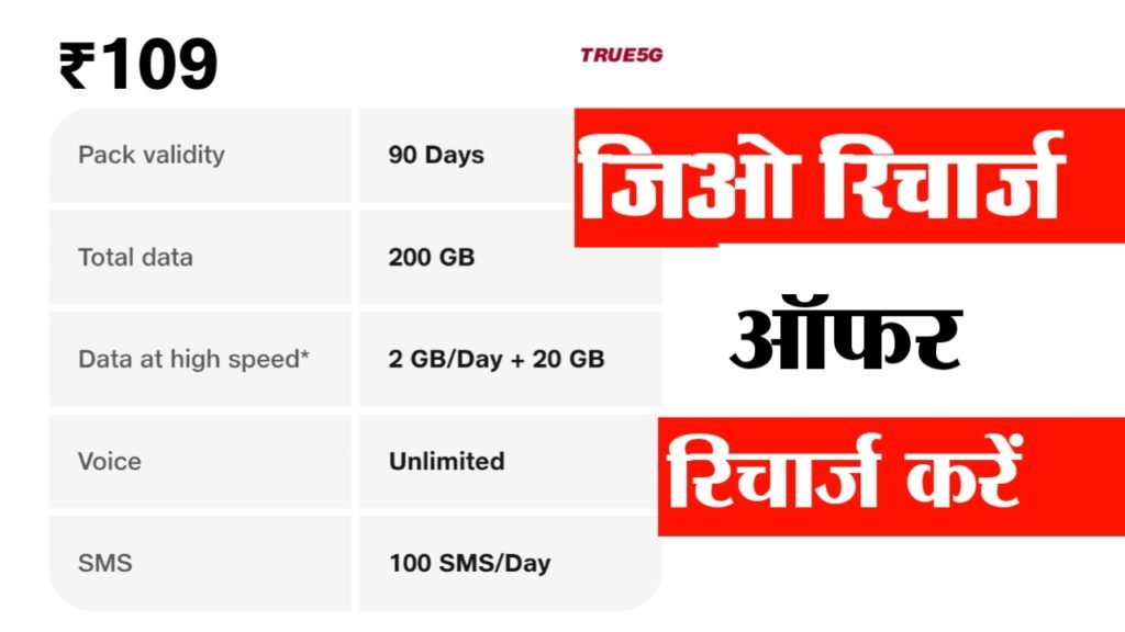 Jio ₹899 Plan – 90 Days, 2GB/Day, Free Calls!